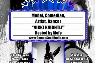 TONIGHT Nikki Knightly Returns to CannaPornia Show as a Guest 