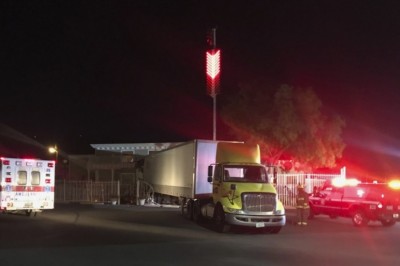 Awful Shit: Man Drives Semi Truck Into Moonlite Bunny Ranch